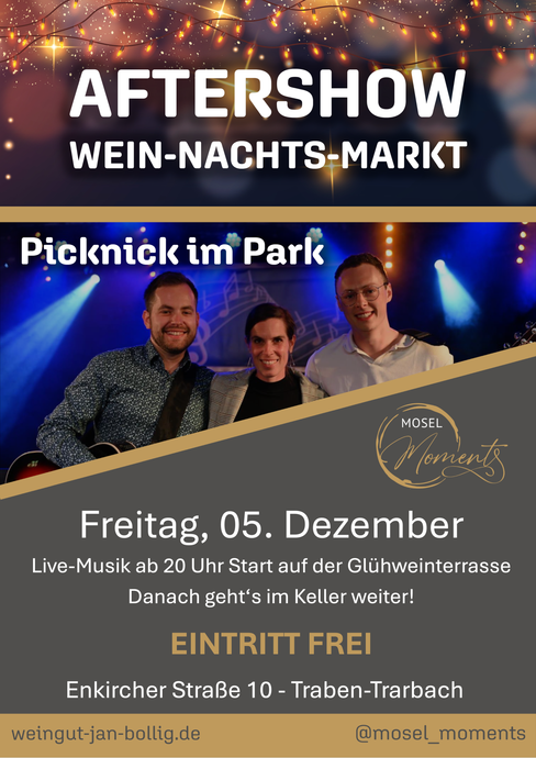 Aftershow Mosel-Wein-Nachts-Markt 05.12.2025