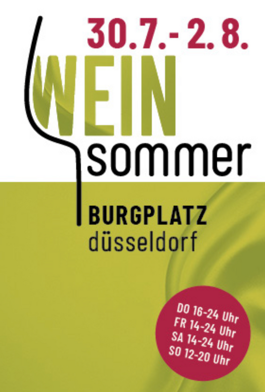 Nach dem WEINsommer ist vor dem WEINsommer: WEINsommer Düsseldorf 2026