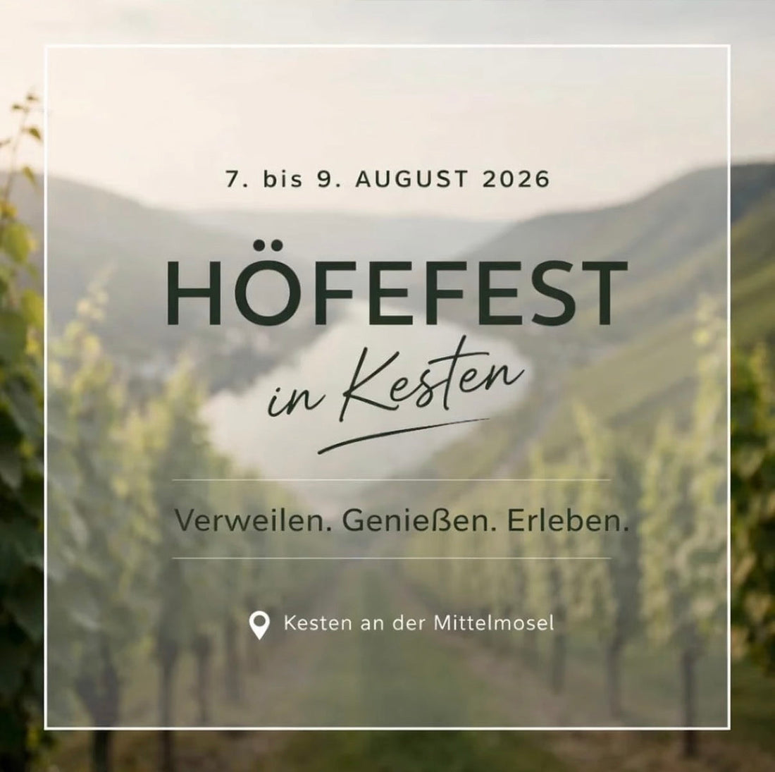 Weinhöfefest Kesten 2026