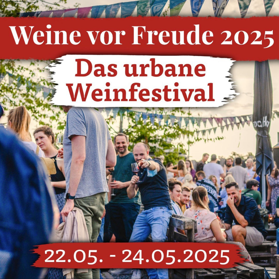 Wir sind dabei: Weine vor Freude 2025!