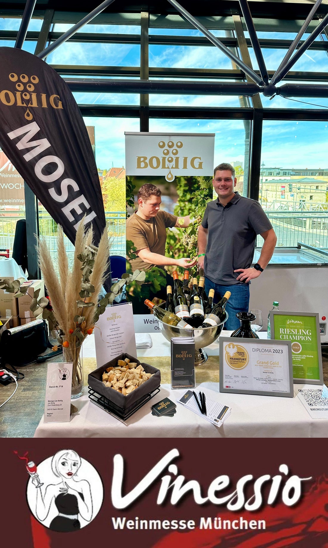 🍷 Vinessio Weinmesse München – Wir sind dabei!