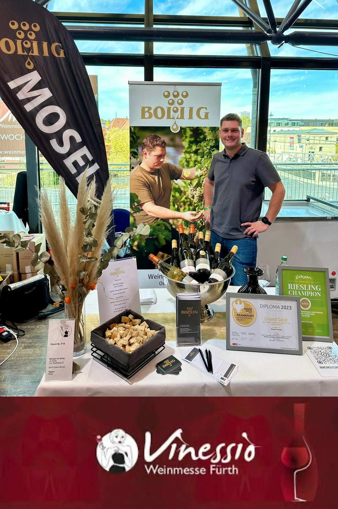 Vinessio Weinmesse Fürth 2025 - Wir sind wieder dabei
